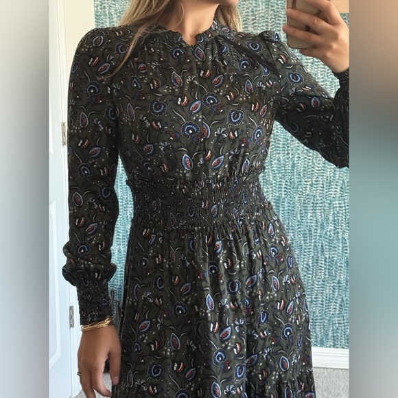 Rare ME+EM Paisley-print lace-insert woven maxi dress - Picture 12 of 12